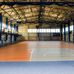 Zmodernizowana sala gimnastyczna w Szkole Podstawowej numer 47 przy ulicy Palmowej