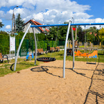 Ogrodzony plac zabaw