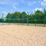 Ogrodzone boisko do piłki plażowej