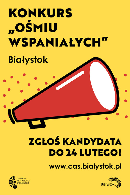 Grafika informująca o konkursie