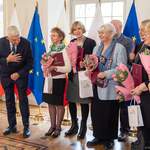 Członkinie rady w towarzystwie prezydenta miasta Białegostoku.